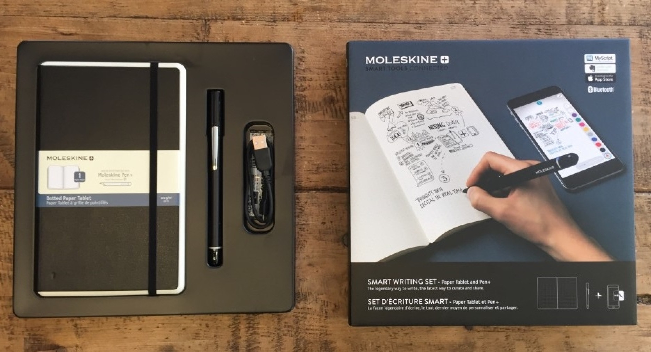Moleskine smart writing set
